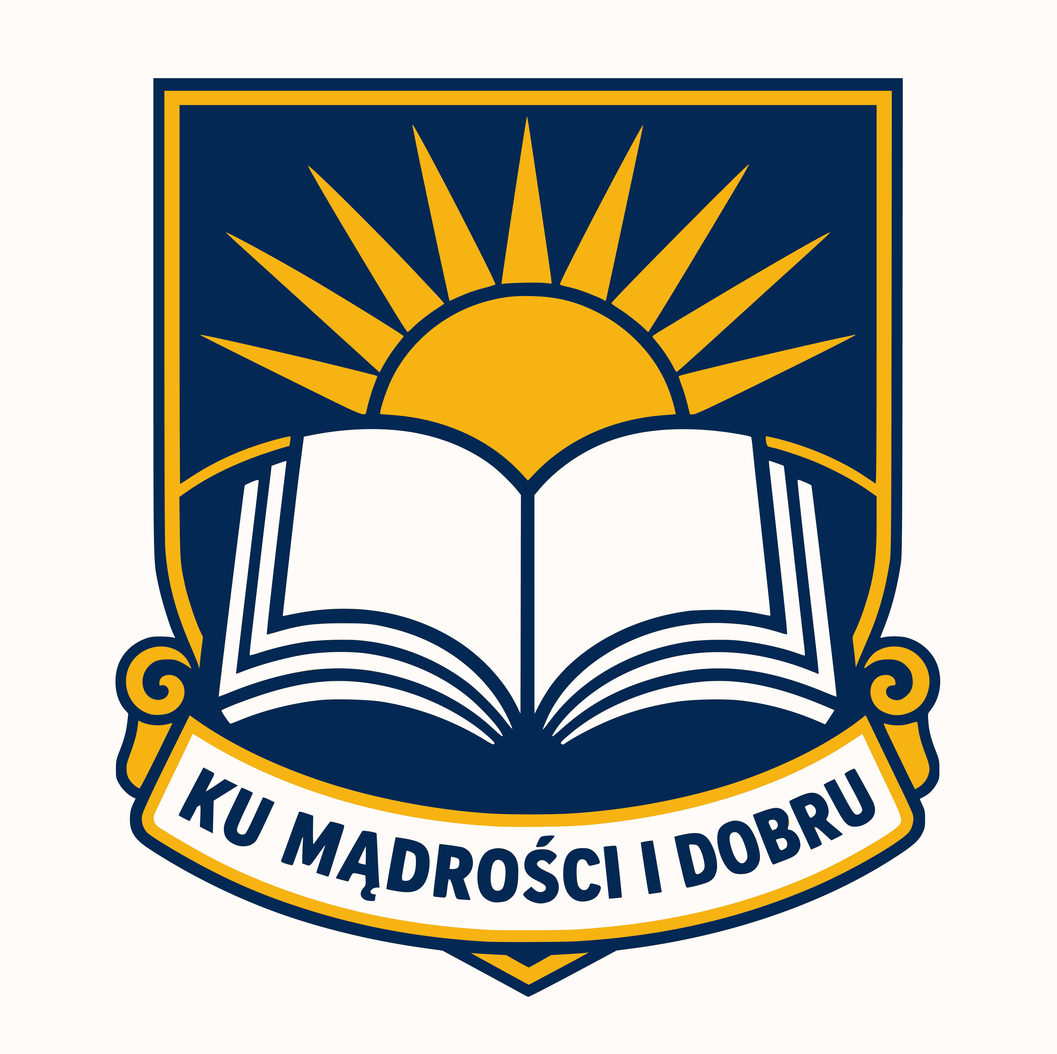 Ku mądrości i dobru — godło placówki